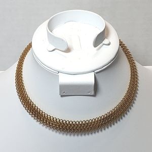 Avon Vintage Goldtone Choker Necklace